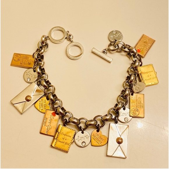 Henri Bendel Love Letters Charm Bracelet - Picture 8 of 16